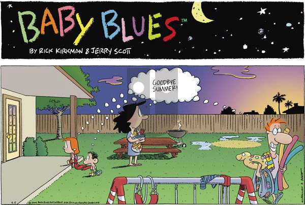 Baby Blues on Sunday September 5, 2004 Comic Strip