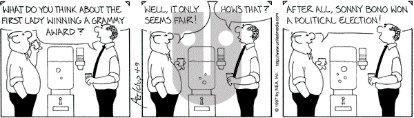 The Born Loser on Wednesday April 9, 1997 Comic Strip