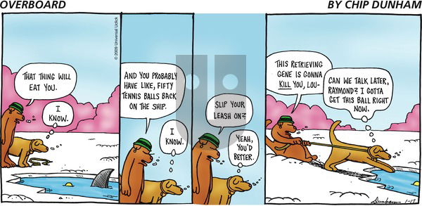 Overboard on Sunday January 17, 2010 Comic Strip