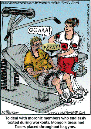 Close to Home on Thursday October 18, 2018 Comic Strip