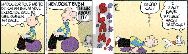 Drabble on Tuesday November 4, 2014 Comic Strip