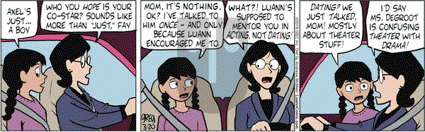 Luann on Tuesday March 20, 2018 Comic Strip