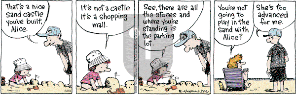 Cul de Sac on Thursday August 23, 2018 Comic Strip