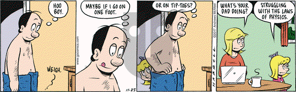 Adam@Home on Saturday November 25, 2017 Comic Strip