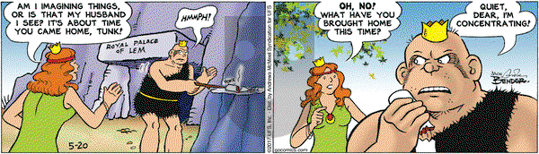 Alley Oop on Saturday May 20, 2017 Comic Strip