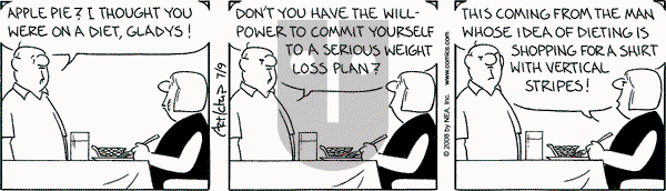 The Born Loser on Wednesday July 9, 2008 Comic Strip