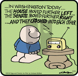 Ziggy on Friday March 29, 2019 Comic Strip
