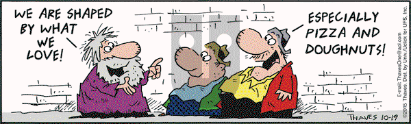 Frank and Ernest on Monday October 19, 2015 Comic Strip