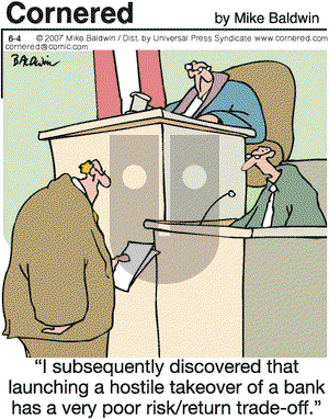 Cornered on Monday June 4, 2007 Comic Strip