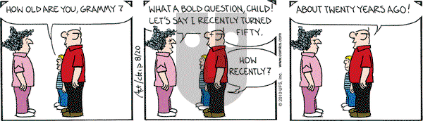 The Born Loser on Friday August 20, 2010 Comic Strip