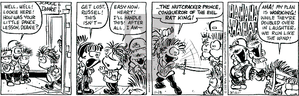 Heart of the City on Tuesday November 28, 2000 Comic Strip