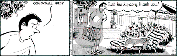 Fred Basset on Tuesday August 15, 2006 Comic Strip
