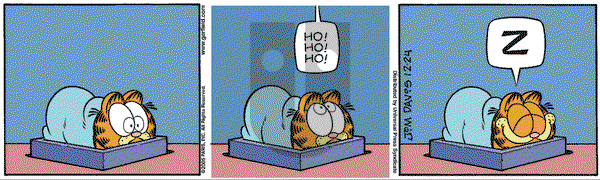 Garfield on Saturday December 24, 2005 Comic Strip