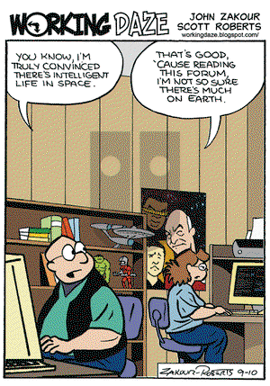 Working Daze - Friday September 10, 2010 Comic Strip