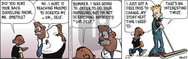 Frazz on Friday December 19, 2014 Comic Strip