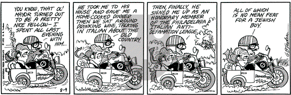 Doonesbury on Wednesday August 9, 1972 Comic Strip