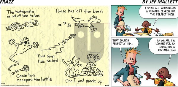Frazz on Sunday October 18, 2020 Comic Strip