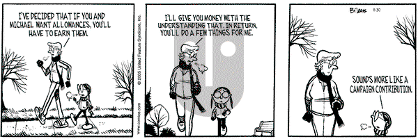 Grand Avenue on Wednesday November 30, 2005 Comic Strip