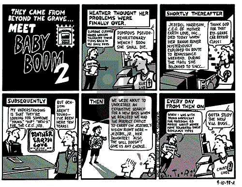 Ted Rall on Thursday September 10, 1998 Comic Strip