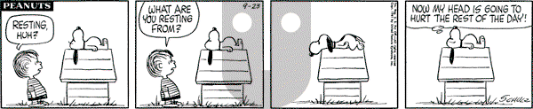 Peanuts - Saturday September 23, 1961 Comic Strip