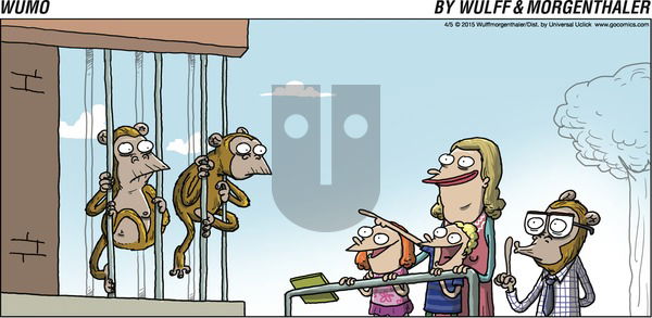WuMo on Sunday April 5, 2015 Comic Strip