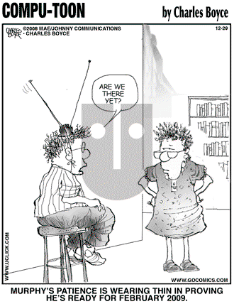 Compu-toon - Monday December 29, 2008 Comic Strip