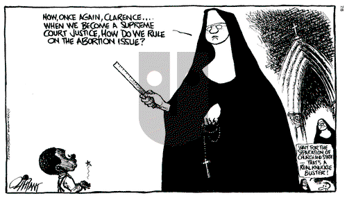 Pat Oliphant on Monday July 8, 1991 Comic Strip