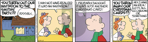 Drabble on Saturday December 9, 2017 Comic Strip