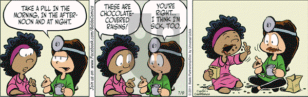 Baldo on Saturday July 9, 2011 Comic Strip