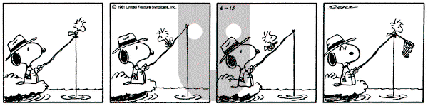 Peanuts on Saturday June 13, 1981 Comic Strip