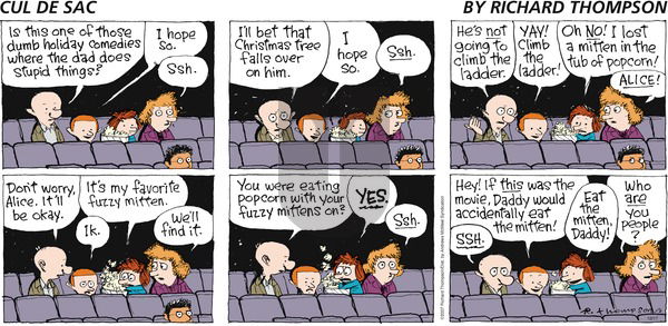 Cul de Sac on Sunday December 17, 2017 Comic Strip