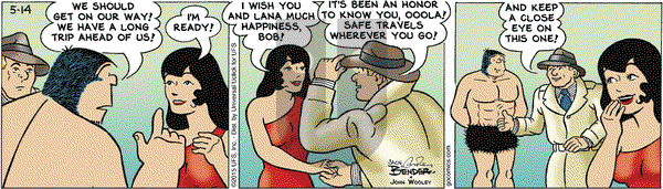 Alley Oop on Thursday May 14, 2015 Comic Strip