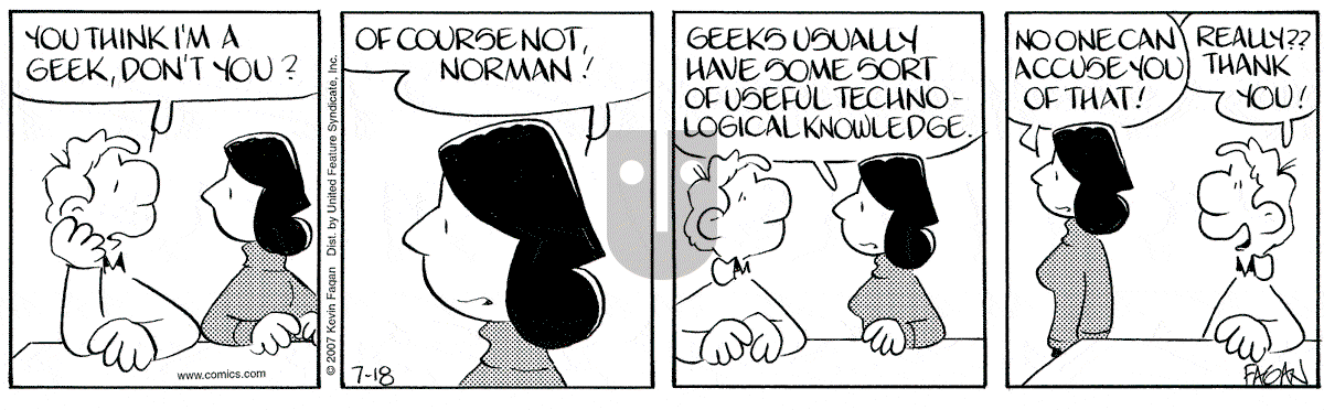 Drabble - Wednesday July 18, 2007 Comic Strip