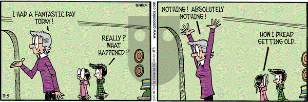 Grand Avenue on Thursday November 3, 2016 Comic Strip