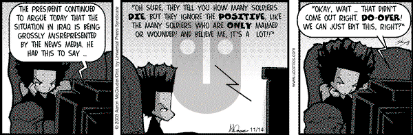 The Boondocks on Friday June 17, 2011 Comic Strip