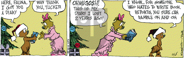 The Grizzwells on Saturday December 25, 2010 Comic Strip