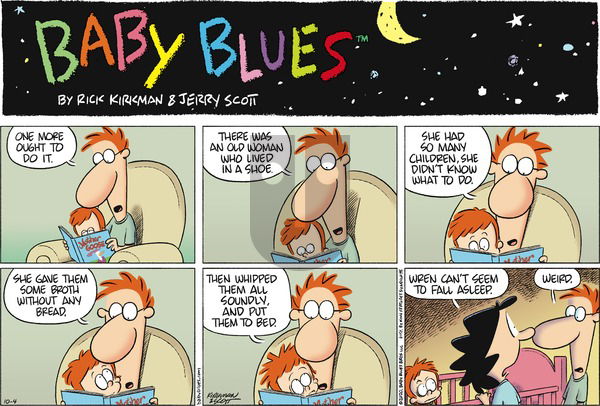 Baby Blues on Sunday October 4, 2020 Comic Strip