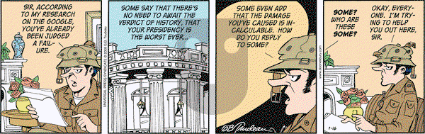 Doonesbury on Friday January 16, 2009 Comic Strip