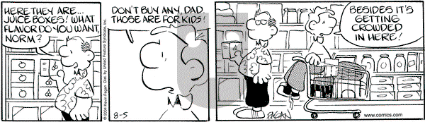 Drabble on Thursday August 5, 2004 Comic Strip