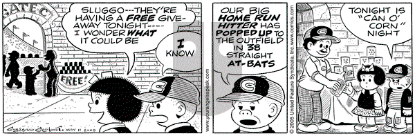 Nancy on Wednesday May 11, 2005 Comic Strip