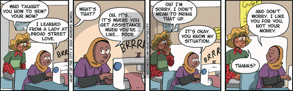 Heart of the City - Monday November 11, 2024 Comic Strip