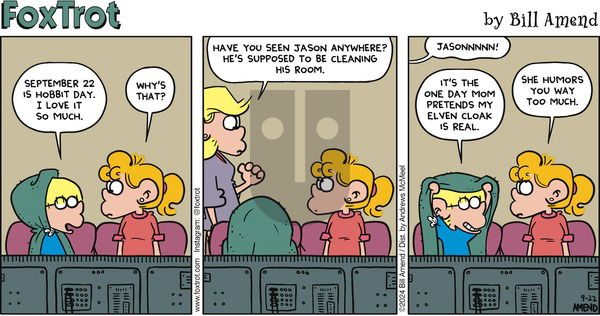 FoxTrot - Sunday September 22, 2024 Comic Strip