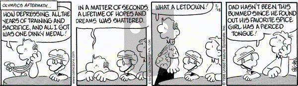 Drabble on Tuesday July 6, 1999 Comic Strip