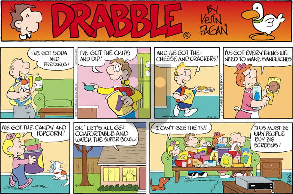 Drabble on Sunday February 6, 2011 Comic Strip