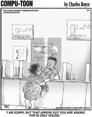 Compu-toon on Tuesday March 4, 2014 Comic Strip
