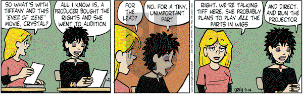 Luann on Wednesday September 14, 2011 Comic Strip