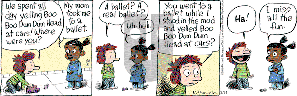 Cul de Sac on Monday March 31, 2025 Comic Strip