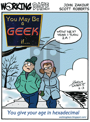 Working Daze on Tuesday February 3, 2009 Comic Strip