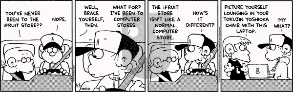 FoxTrot on Tuesday June 6, 2006 Comic Strip