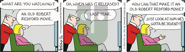 The Born Loser on Saturday January 16, 2016 Comic Strip